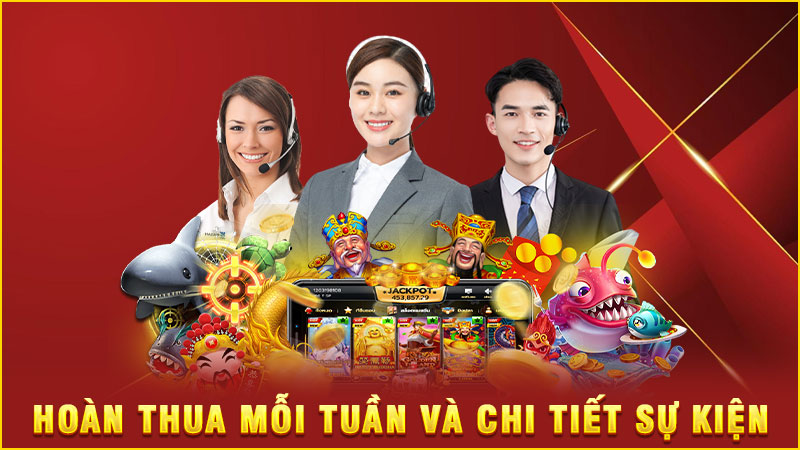 hoàn thua mỗi tuần và chi tiết sự kiện