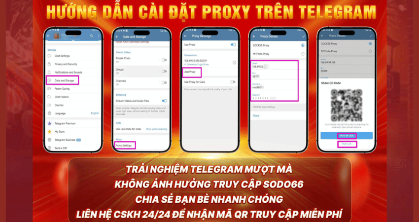 hướng dẫn truy cập telegram sodo casino không chặn